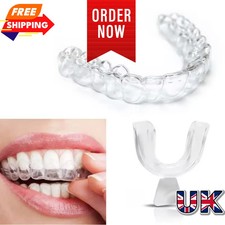 4x Mouth Guard Teeth Grinding Dental Night Guard Custom Fit Bruxism Sleep Aid UK