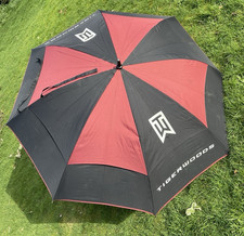 Nike Tiger Woods Golf Umbrella Vintage Auto Open.  EVRI