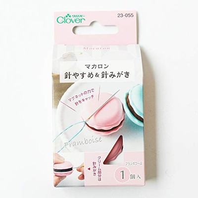 Clover Sweet' n Sharp Macaron Pistachio Needle Sharpener, 2.87''H, Pink