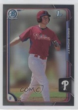 2015 Bowman Draft Chrome Asia Exclusive Black Refractor Greg Pickett #18 ey6