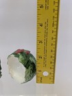 Vintage Otagiri Mary Ann Baker Wreath Ceramic Napkin Rings Made In Japan  — photo 4