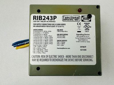 Functional Devices RIB243P Enclosed Relay