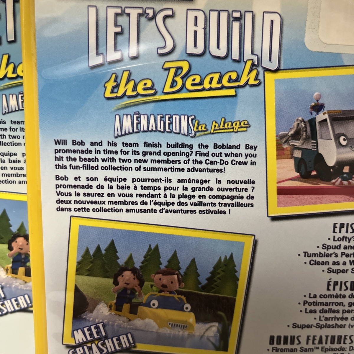 Bob the Builder - Lets Build a Beach (DVD, 2010, Canadian) for