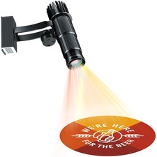 15W-50W Custom Battery Rechargeable Gobo Projector Indoor Store Logo Signs Lamp