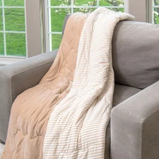 Year-Round Temperature Control Throw — Ideal for Hot Sleepers