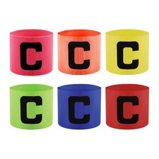 Football Captain Armband Leader Competition Soccer Arm Bands Multicolour Armband