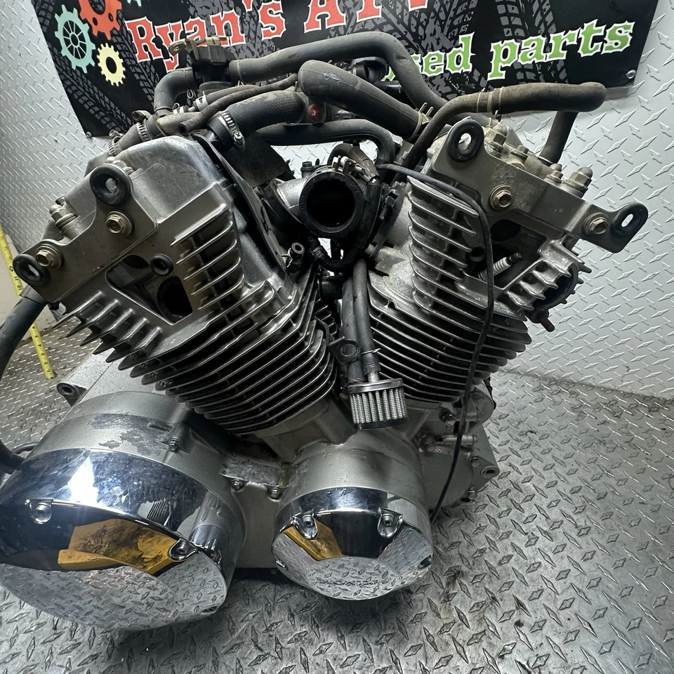 2004 Honda VTX1300C Replacement engine, motor assembly 19xxx Miles Foto 4 de 4