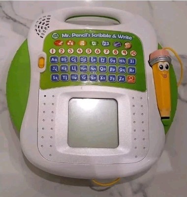 Leap Frog Mr Pencil Scribble And Write Tablet