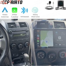 For Toyota Corolla 2009-2013 Apple Carplay Android 15 Car Stereo Radio Gps