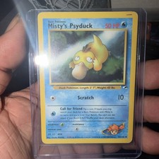 Misty's Psyduck 54/132 Uncommon Gym Heroes Pokémon Card on eBay