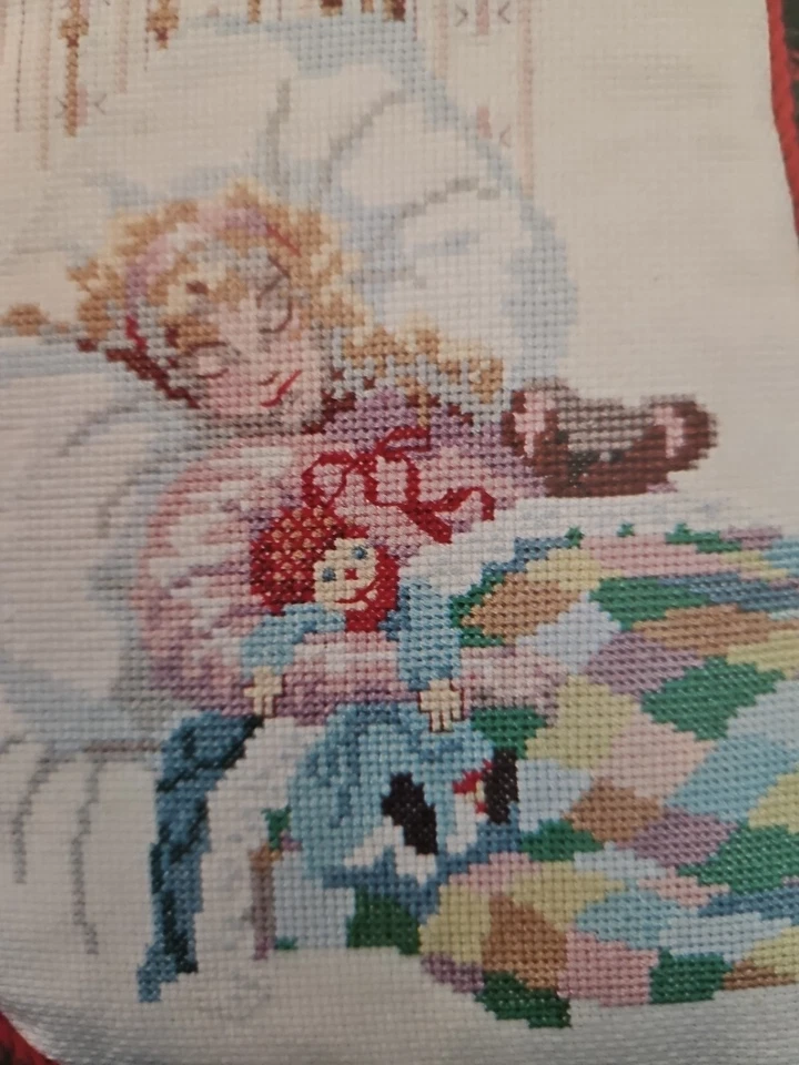 Charles Ross Victorian Christmas Stocking VISIONS Counted Cross Stitch Pattern - Image 2 of 4