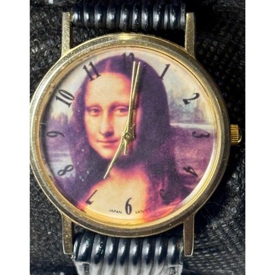 Rare Vintage Geneva ''Mona Lisa'' Art Watch   Freshly Serviced!