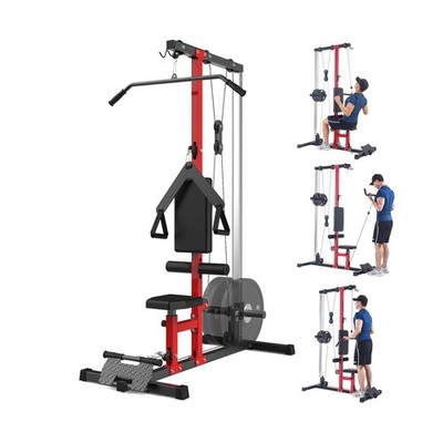 TROPOW LAT Pulldown Machine, Multi-Functional Cable Machine with High and Low...