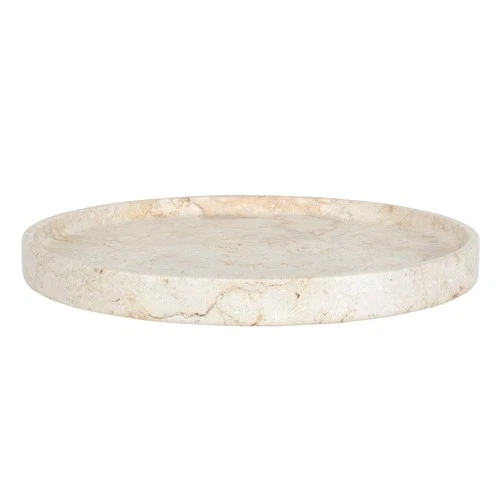 Uttermost 17138 Travessa 15"W Travertine Decorative Tray - Natural Stone - Picture 2 of 6