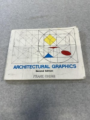 Vintage Architectural Graphics Second Edition Frank Ching Paperback 1985 Book