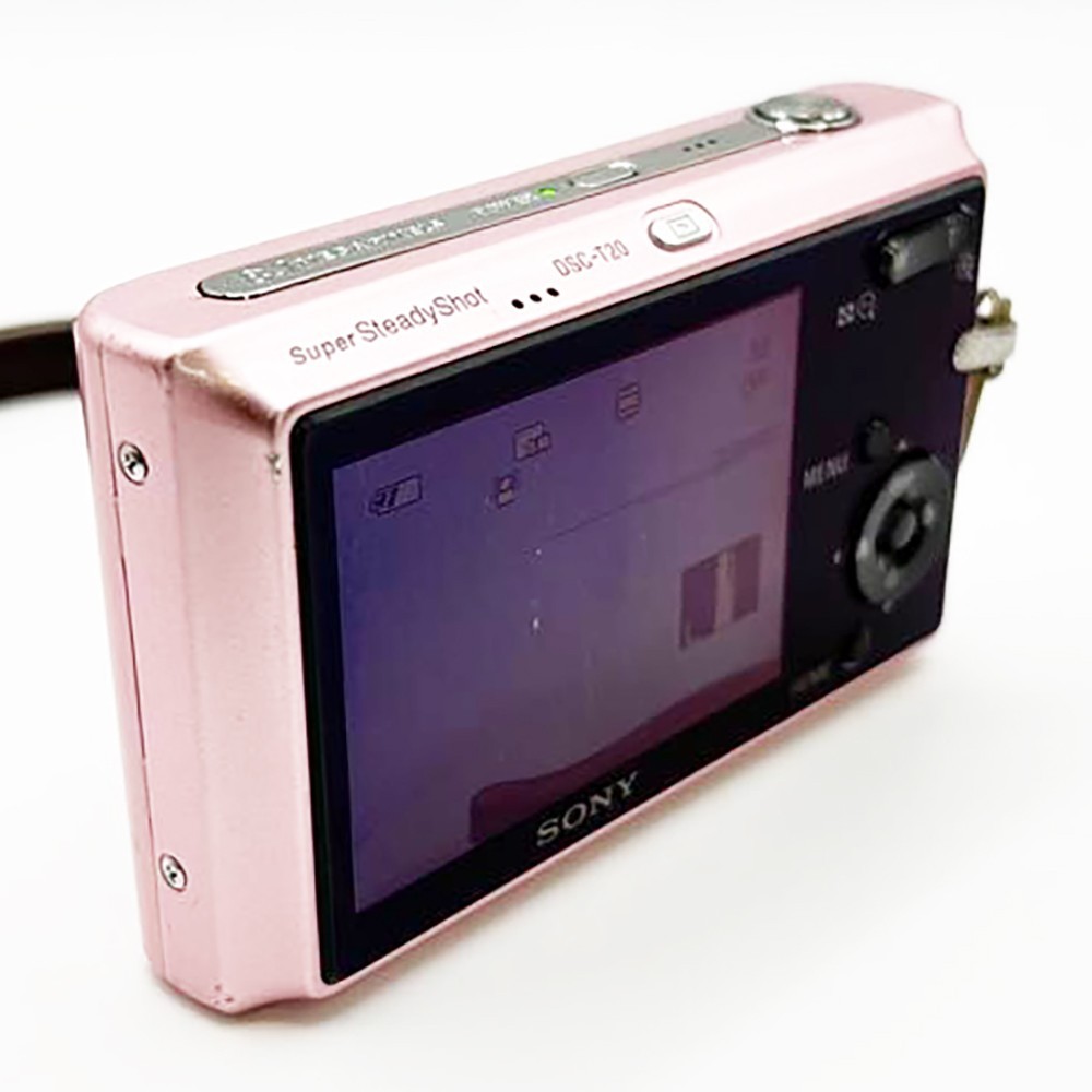 SONY Cyber-shot DSC-T20 ピンク デジタルカメラ Sony CyberShot DSC-T20 Digital Camera, Rare Pink (TESTED) | eBay