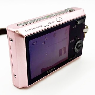 SONY Cyber-shot DSC-T20 Pink 8.1 MP Digital Camera 3x