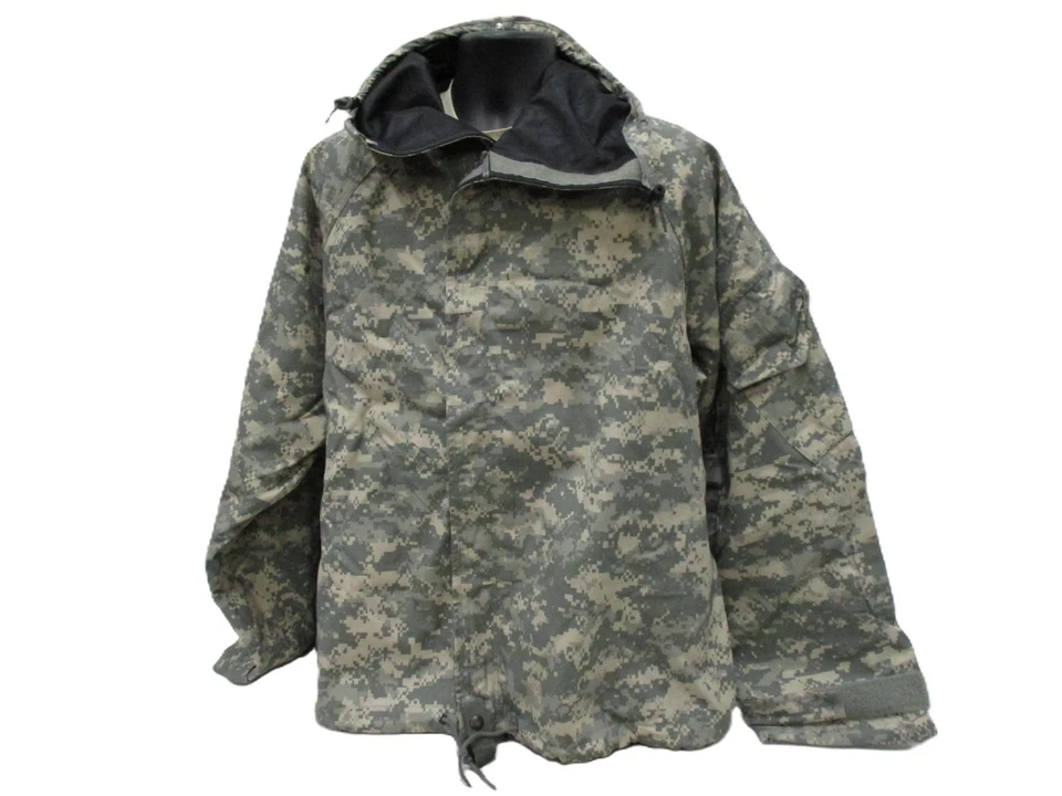 NIP ACU DIGITAL CAMO ARMY JACKET JSLIST TOP MOPP SUIT COAT CHEMICAL OVERGARMENT - Image 4 of 4