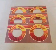 45 RPM 7" RECORD SLEEVES CO. SLEEVE 6 PACK SEE PHOTOS RCA Records SLV356