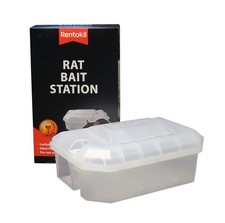 Image of Rentokil Rat Bait Station Single Rat Mouse Control Bait