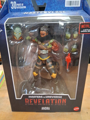 Masters of the Universe Masterverse Revelation Andra Figure Mattel New Netflix