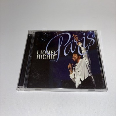 Lionel Richie Live in Paris CD and DVD pre-owned 