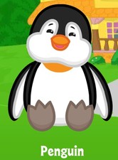 Webkinz Classic Penguin - hm132 - Retired - Virtual Adoption Code Only