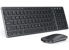 seenda Bluetooth Keyboard and Mouse Combo for Mac, SKM64-2 Rechargeable Slim