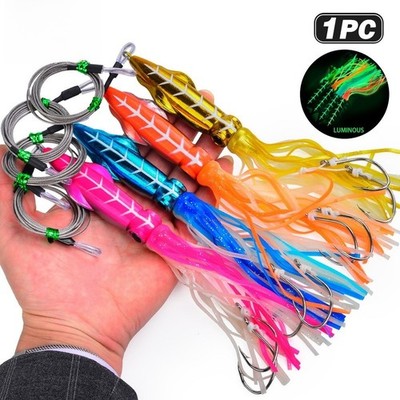 Visual Appeal Enhancer Jigging Angelköder 3D Eye Jig weiche schlanke Textur
