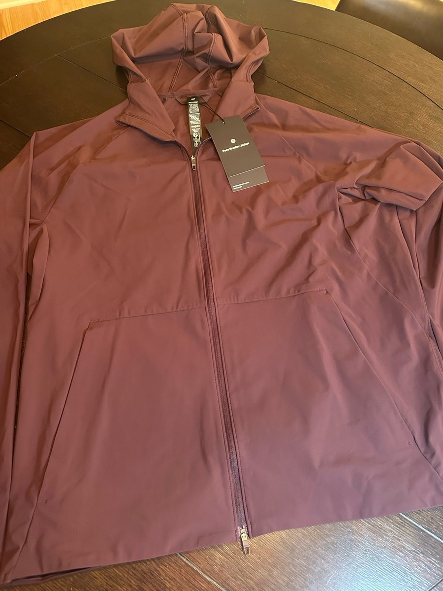 Lululemon Men's Size XL Pace Breaker Jacket Goodnight Plum GNPL