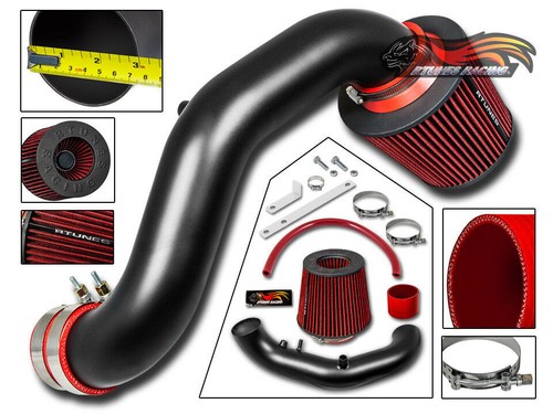 RTunes V2 02-06 Acura RSX Base Coupe Racing RAM Air Intake Kit System +Filter - Picture 1 of 4