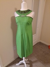 Adrianna Papell Dress Green Size 14 Excellent Condition Returns Accepted