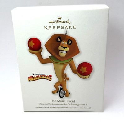 Hallmark Keepsake Ornament The Mane Event Madagascar 3 NIB