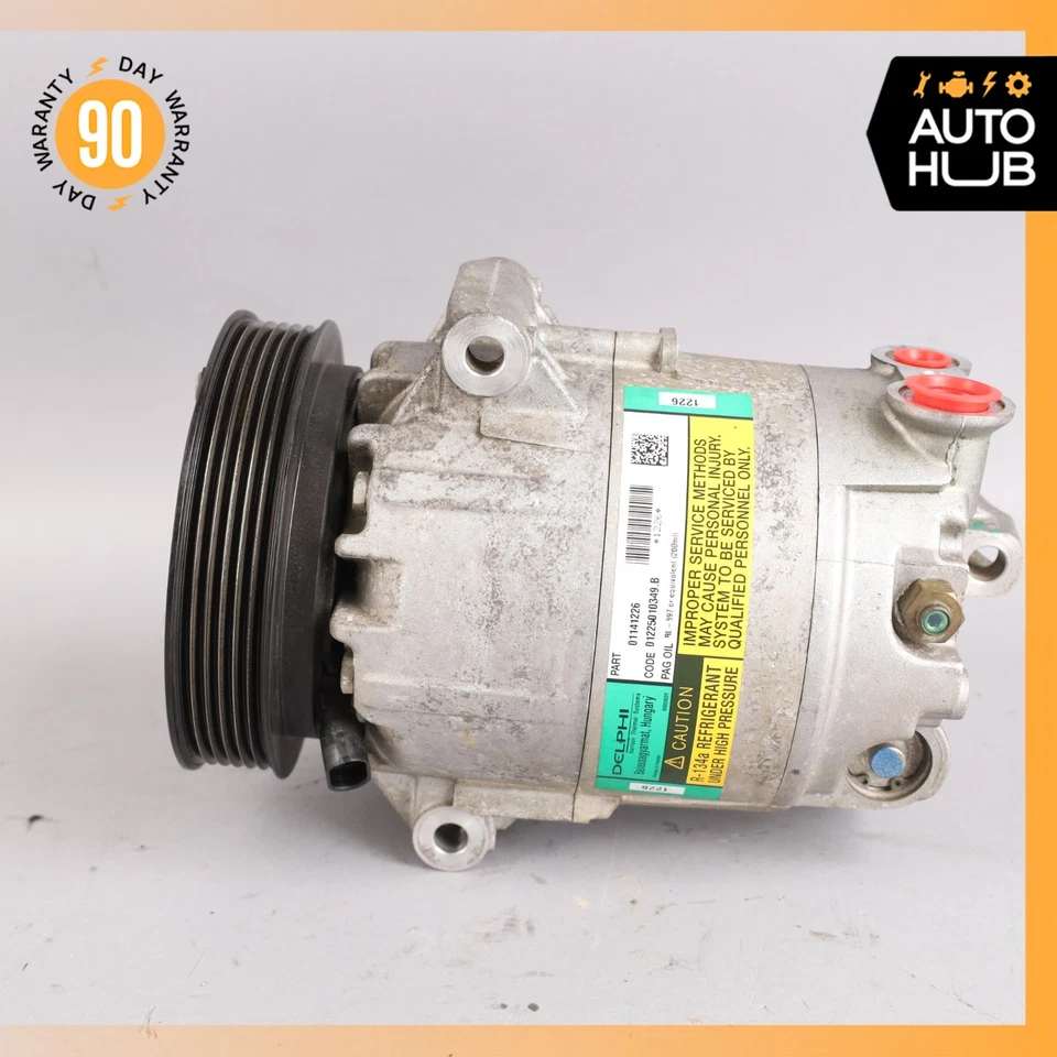 04-19 Compresor de aire acondicionado Maserati GranTurismo M145 01140703 OEM 30k Foto 3 de 4