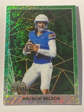 MALACHI NELSON utep 2024 Leaf Metal Collective '90 Metal Shimmer Green 1/7 (U3)
