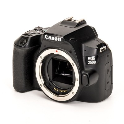 Canon EOS 250D (schwarz) gebraucht Kamera