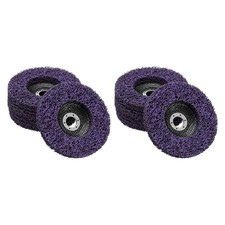 HARFINGTON 10pcs Strip Disc Stripping Wheels 6" x 7/8" for Angle Grinder