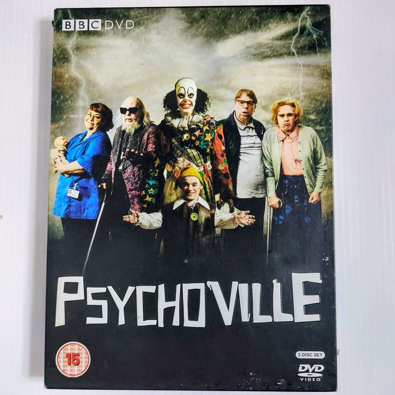 Psychoville DVD 2009 2 Disc Set Reece Shearsmith Steve Pemberton BBC Comedy Slip