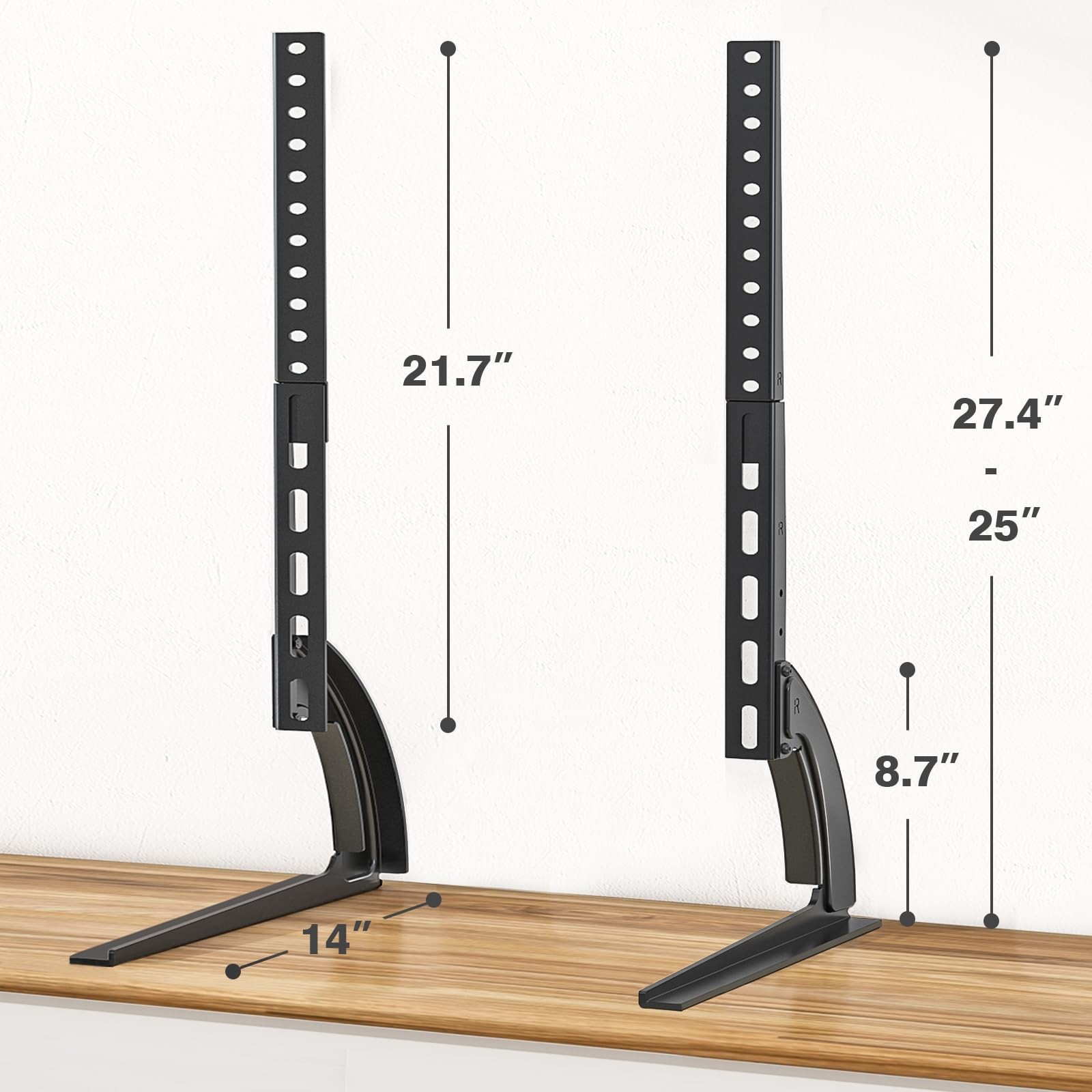 Mount For 27&ndash;65 Inch Tvs, Height Adjustable Base