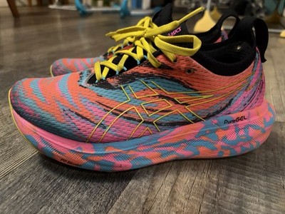 Asics Gel-Nimbus 25 Womens 8.5 'Color Injection Aquarium' Running Shoes 1012B586