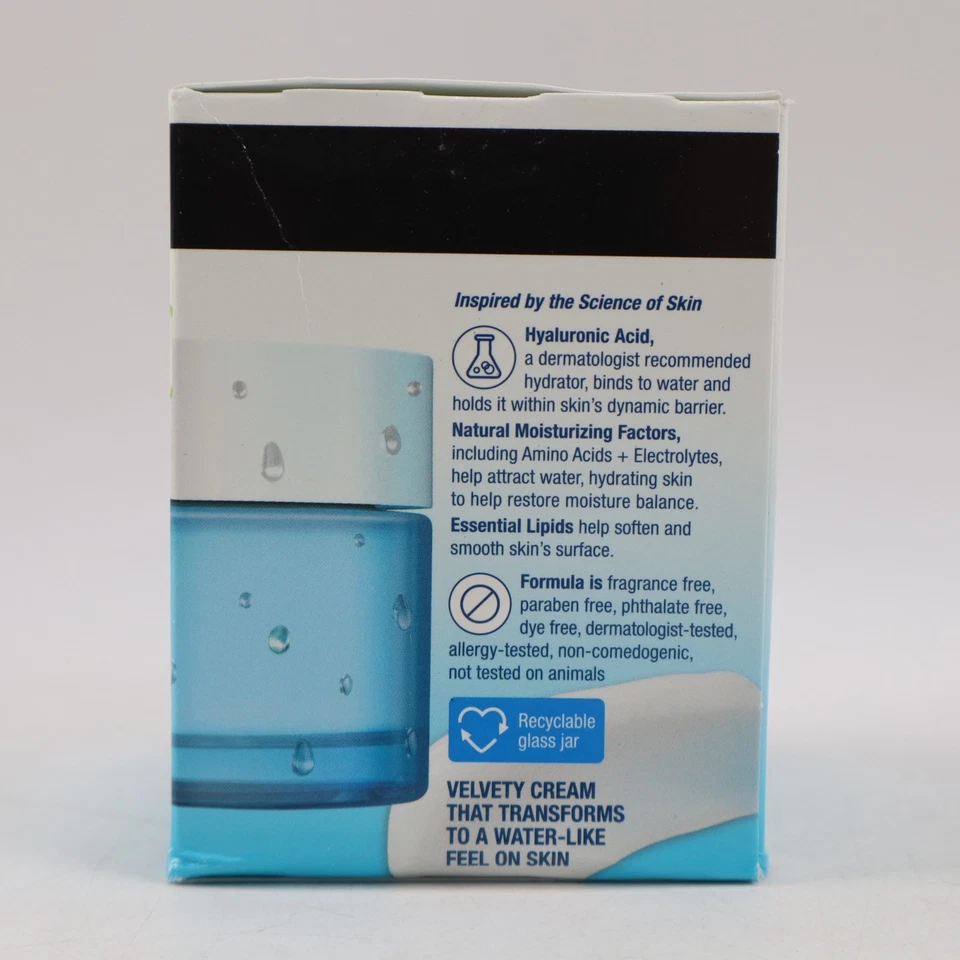 Crema facial con agua Neutrogena Hydro Boost con ácido hialurónico, sin fragancia 1,7 oz Foto 4 de 4