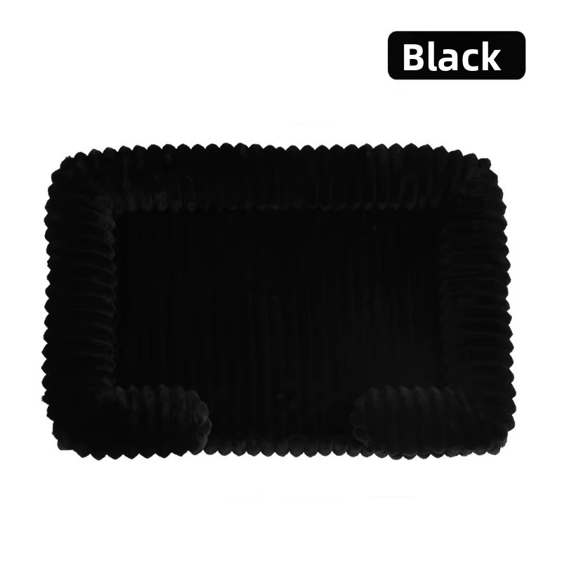 Canapé Lit Orthopédique en Mousse à Mémoire pour Chien Gris XL - Revêtement Déhoussable