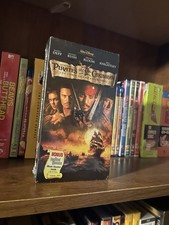 Pirates of the Caribbean: The Curse of the Black Pearl 2003 VHS With Watermark