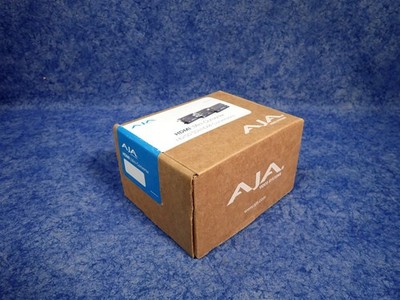 AJA HA5-12G HDMI 2.0 to 12G-SDI Mini-Converter w/ 1 x Fiber Tx (G57)