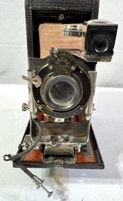 Kodak No. 3-A Model B-2 Folding Pocket Film Camera Red Bellows Parts Or Repair