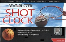 Basketball shot clock, complete with count down and crowd noise.
