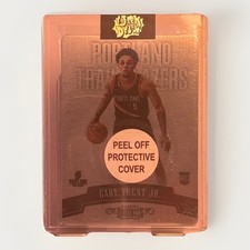 2018-19 Panini Dominion Gary Trent Jr Metal Rookie /199 #121 RC