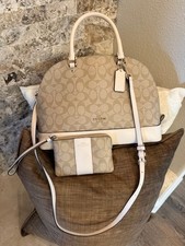 Coach Sierra Satchel with matching Coach Wallet