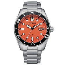 OROLOGIO CITIZEN MARINE ECO DRIVE ARANCIONE |43MM|