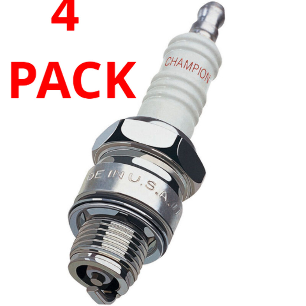4PACK Spark Plug 941M Champion QL77CC Mercury 3.0L 200-225-250-300 EFI Engine